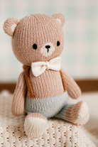 CHILDREN'S ACCESSORIES Baby Bear with Bow Tie in Light Blue Tun Tun