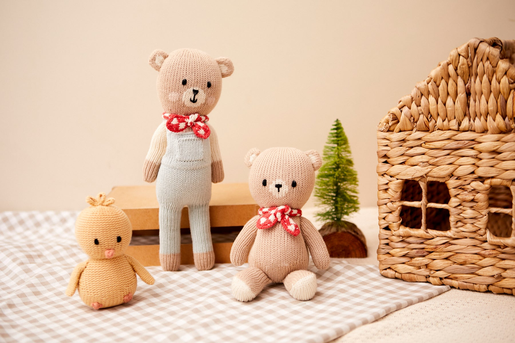 CHILDREN'S ACCESSORIES Baby Boy Farmer Bear Tun Tun