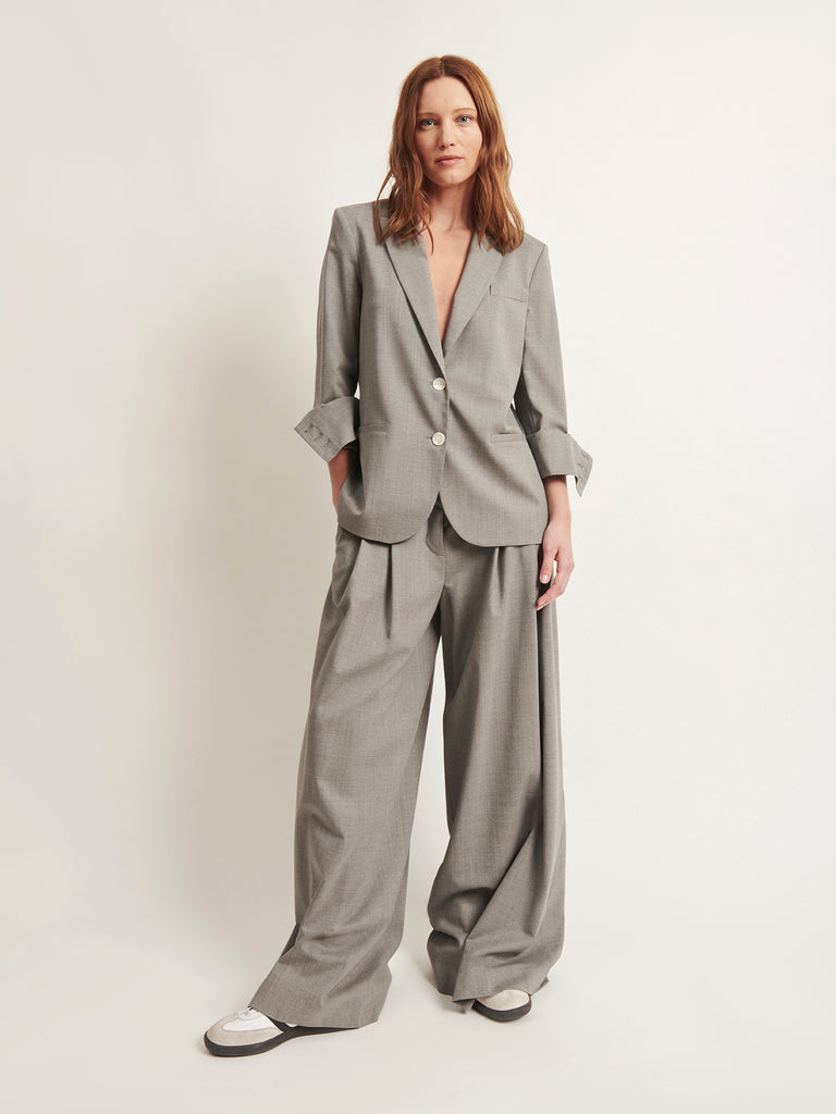 Jackets TWP Boyfriend Balzer in Heather Grey TWP