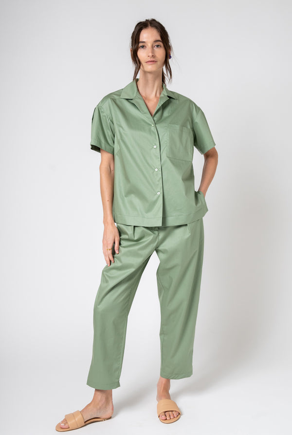 Tops Grammar Gerund Shirt in Spring Green Grammar