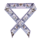 ACCESSORIES Glass Swan Ribbon in Iris & Opal Sabina Savage