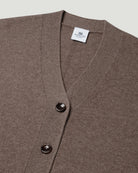 SWEATERS Mistral Cardigan in Taupe Nonchi