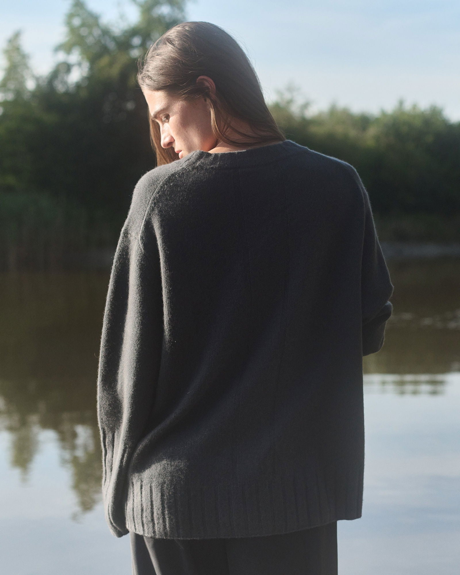 SWEATERS Havn Sweater in Dusk Grey Nonchi