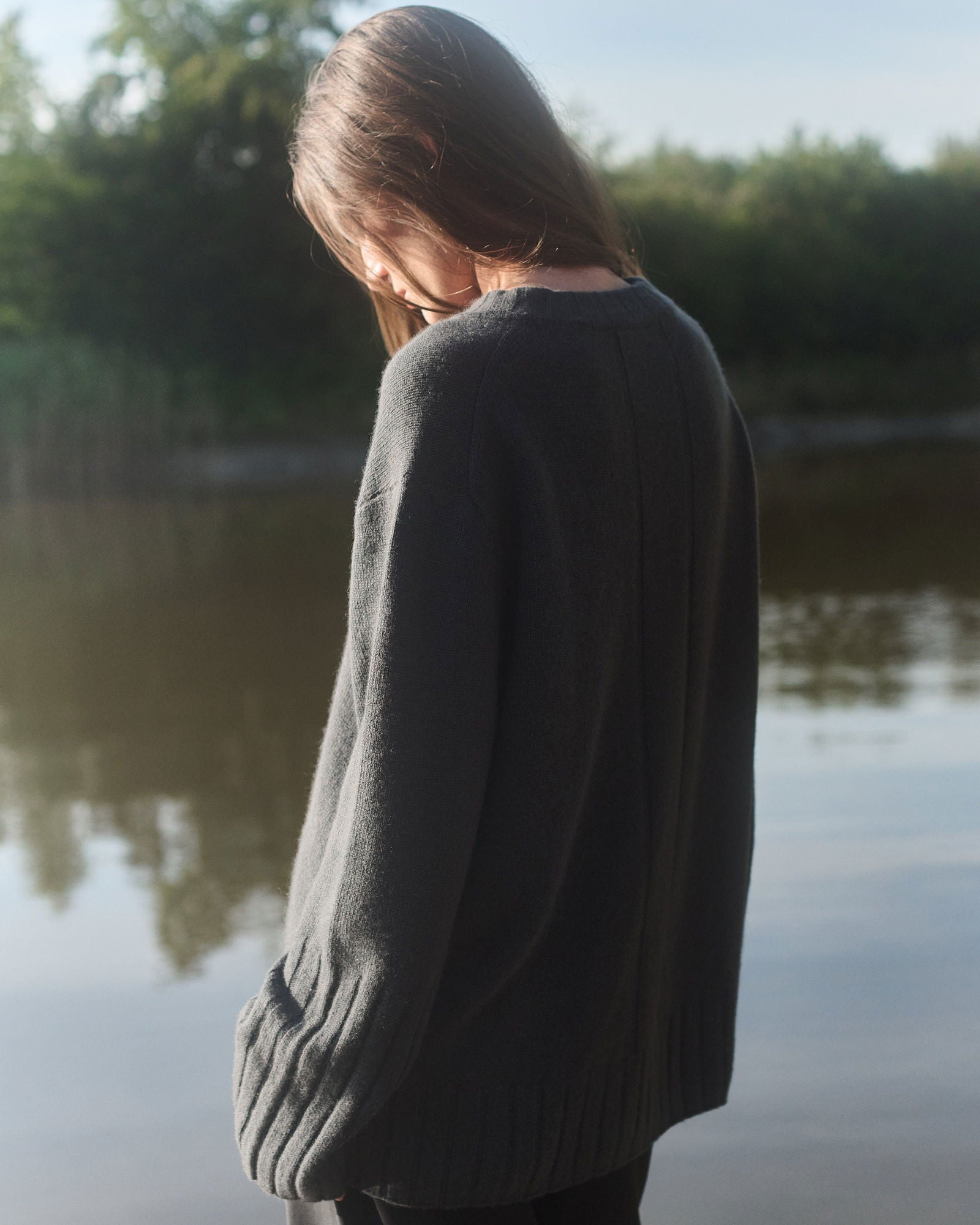 SWEATERS Havn Sweater in Dusk Grey Nonchi