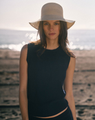 BLOUSES/SHIRTS/TOPS Mediterranean Top in Navy Nonchi