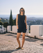 BLOUSES/SHIRTS/TOPS Mediterranean Top in Navy Nonchi