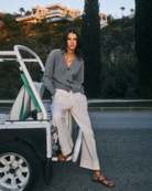 SWEATERS The Resort Cardigan in Derby Grey Nonchi