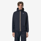 COATS/JACKET Le Vrai 4.0 Claude Jacket in Blue Depth K-WAY USA