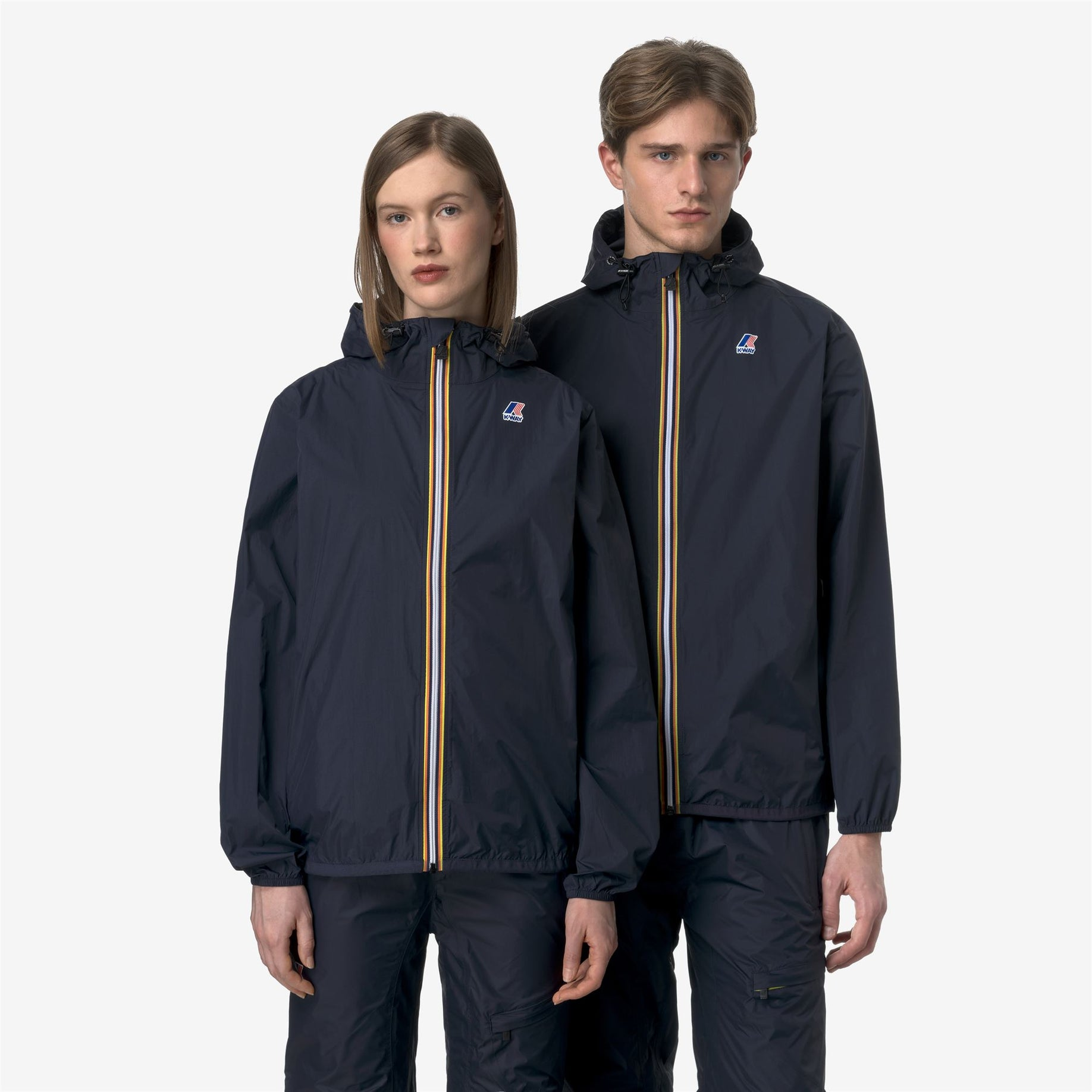COATS/JACKET Le Vrai 4.0 Claude Jacket in Blue Depth K-WAY USA