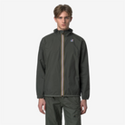 COATS/JACKET Le Vrai 4.0 Claude Jacket in Green Blackish K-WAY USA