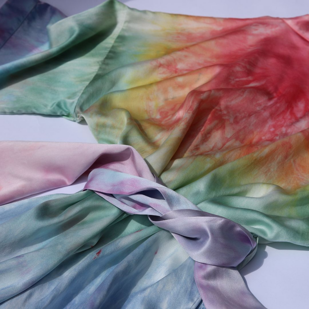 Robes Aoki Designs Hand Dyed Silk Robes Aoki Designs