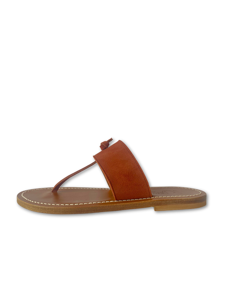 Shoes K. Jacques T Strap Sandal in Terracotta K. Jacques
