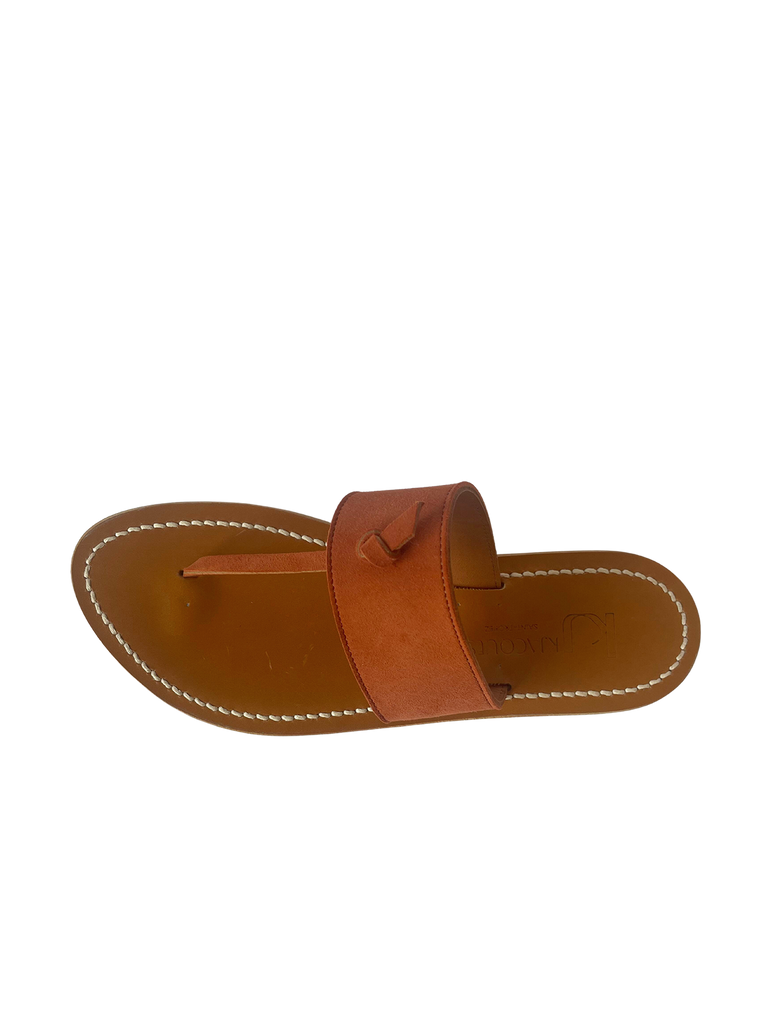 Shoes K. Jacques T Strap Sandal in Terracotta K. Jacques