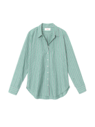 BLOUSES/SHIRTS/TOPS Beau Shirt in Cliantro Stripe Xirena
