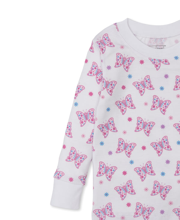 CHILDREN'S APPAREL Pajama Set in Flutterby Flowers Kissy Kissy