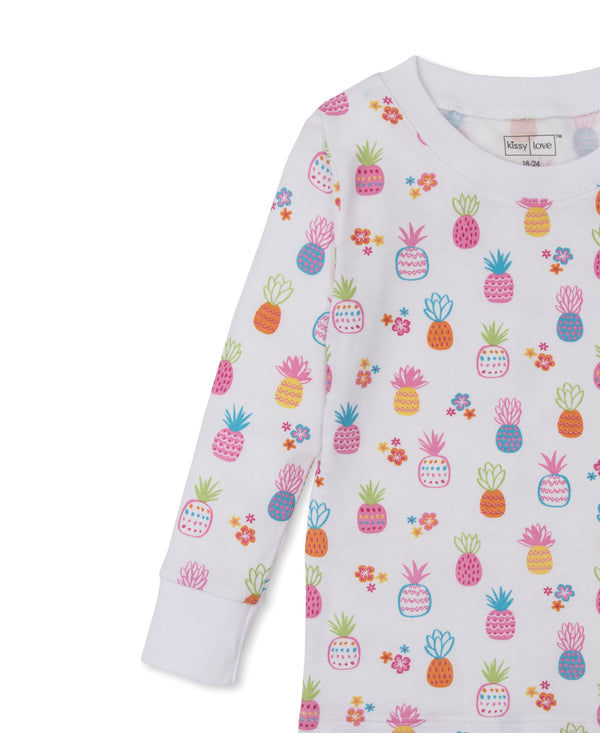 CHILDREN'S APPAREL Pajama Set in Pineapple Paradise Kissy Kissy