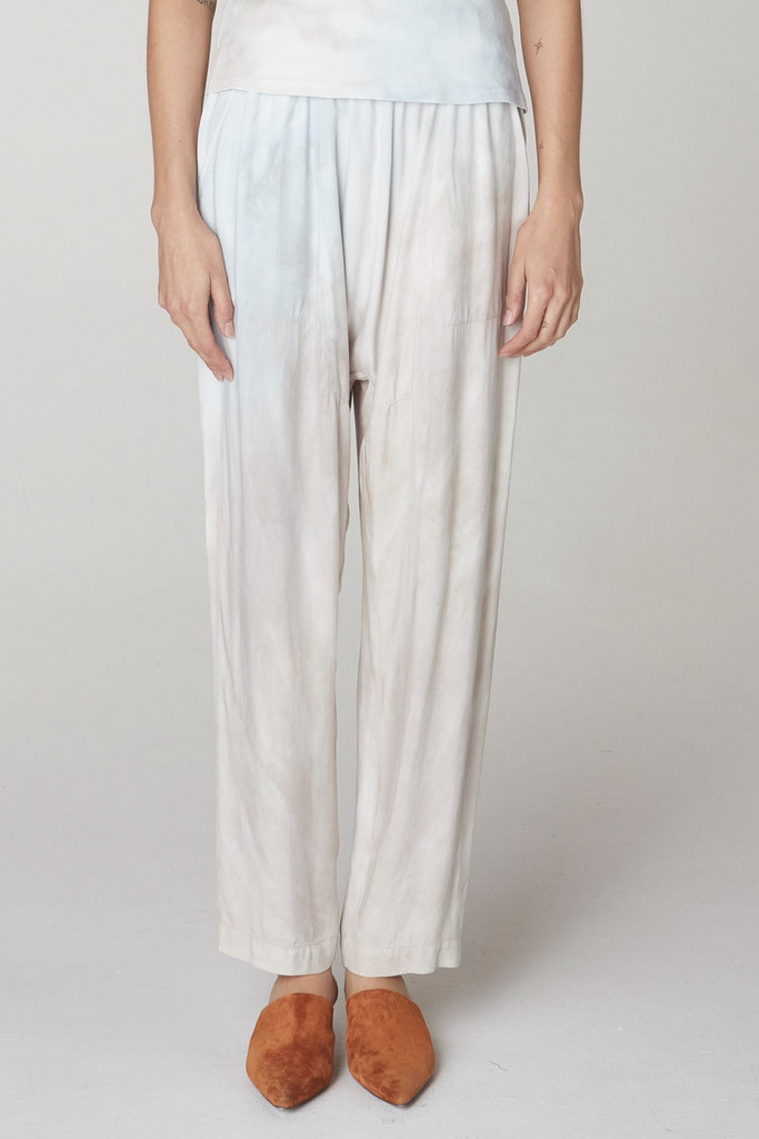 Pants Raquel Allegra Sunday Pant in Blue Cloud Raquel Allegra