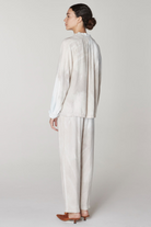 Tops Raquel Allegra Sabine Blouse in Blue Cloud Raquel Allegra