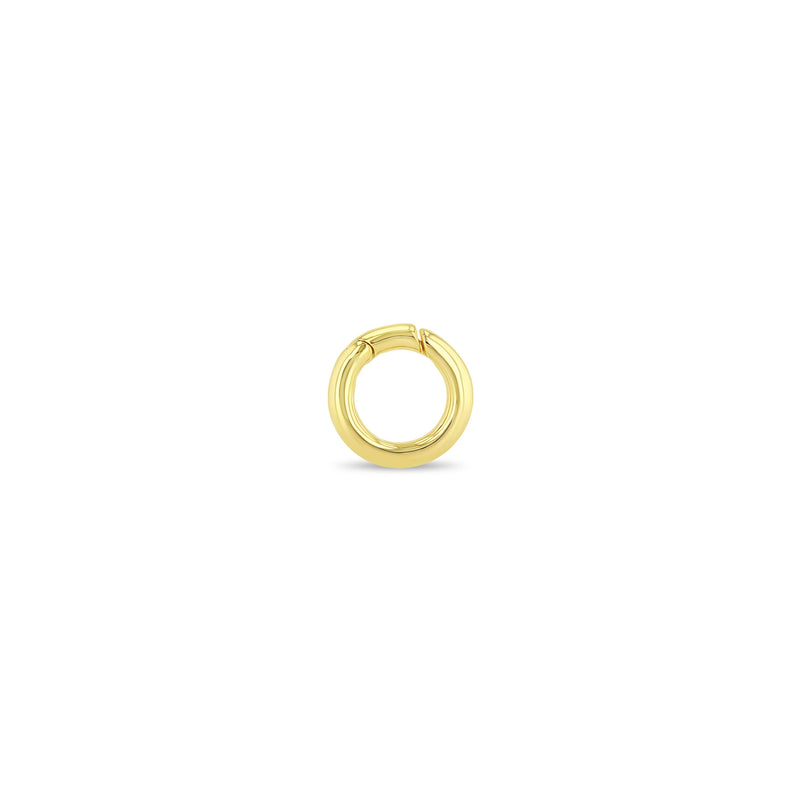 JEWELRY 12MM ROUND CHARM PUSH LOCK ENHANCER THAT ACTS AS A LINK THTA OPENS AND CAN BE USED TO ATTACH CHARM Zoe Chicco
