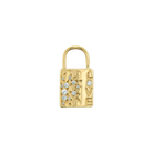 JEWELRY MEDIUM LOVE LOCK PENDANT Three Stories Jewelry