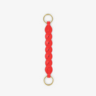 ACCESSORIES Leather Belt Handle in Red Inoui Editions