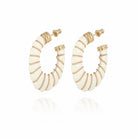 FASHION JEWELRY Cyclade Earring in Ivory GAS Bijoux
