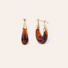 FASHION JEWELRY Ecume Earring in Tortoise GAS Bijoux