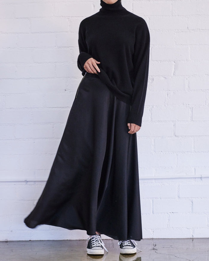 Skirts Brazeau Tricot Alice Skirt in Black Brazeau Tricot