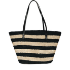 HANDBAGS BIENO TOTE IN BLACK STRIPE Bembien