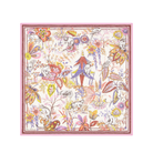 ACCESSORIES Pagode Square Scarf in Off White Inoui Editions