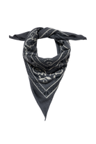 ACCESSORIES Cashmere Bandana in Charcoal Organic by John Patrick