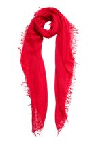 ACCESSORIES Cashmere and Silk Scarf in Cherry Chan Luu