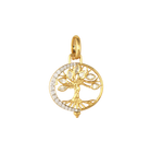JEWELRY New Moon Open Tree of Tree Pendant Three Stories Jewelry