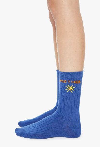 ACCESSORIES The Half Step Sock in Bikini Blue Mother