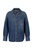 BLOUSES/SHIRTS/TOPS Blair Denim Shirt in Backdrop AMO