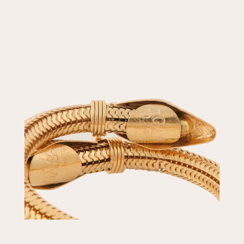 Bracelets Gas Bijoux Gold Cobra Bracelet GAS Bijoux