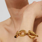 FASHION JEWELRY Maille Oval Chain Bracelet GAS Bijoux