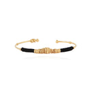 FASHION JEWELRY Zizanie Bracelet in Black GAS Bijoux
