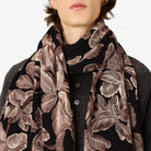 ACCESSORIES Arboris Scarf in Black Inoui Editions