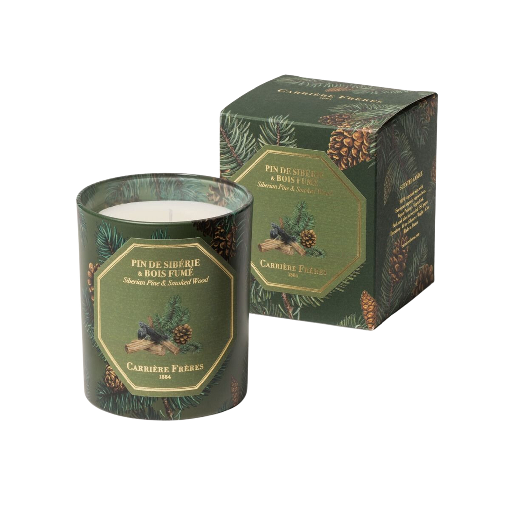 Candles Carrière Frères Scented Candle in Pine and Smoked Wood Carrière Frères