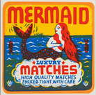 HOME DECOR Mermaid - Safety Matches Archivist Gallery