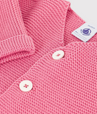 CHILDREN'S APPAREL Baby Cardigan in Pink Petit Bateau