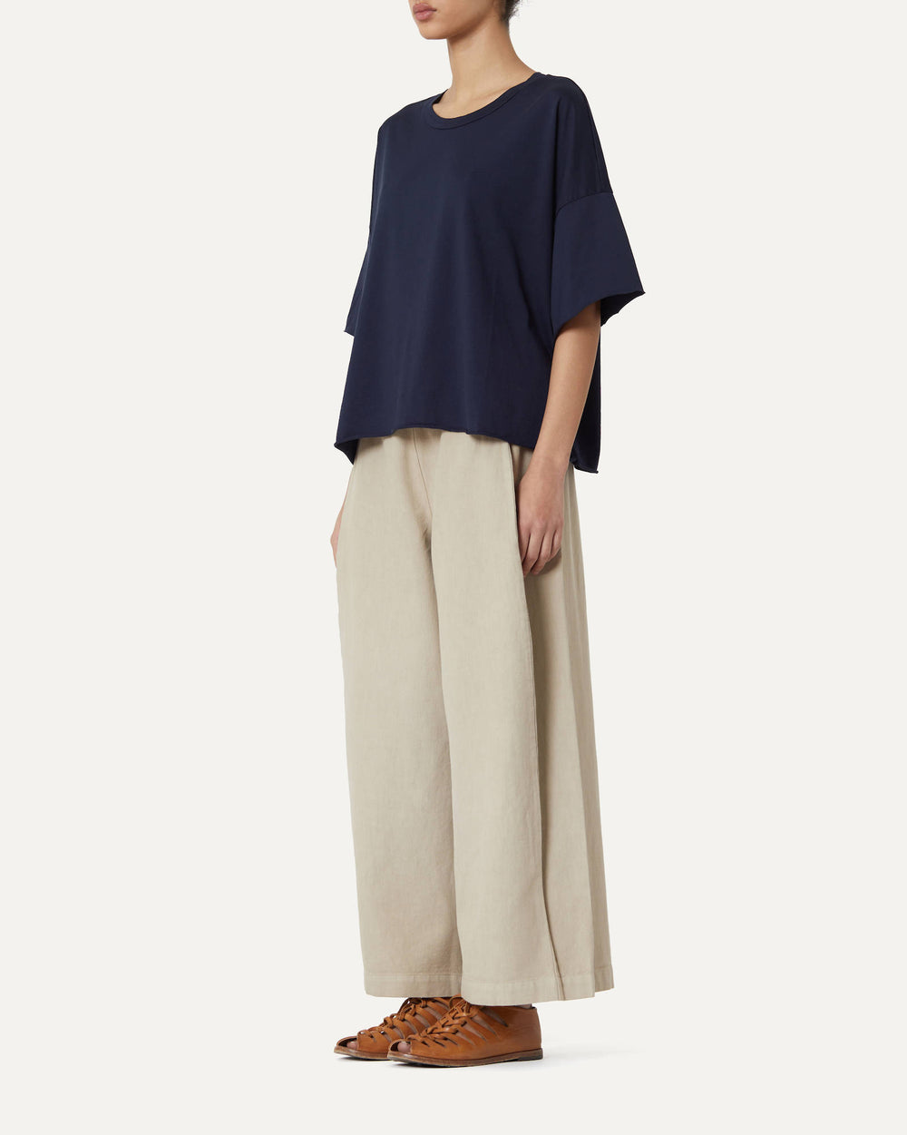TEES/TANKS MAGLIA FRIDA TEE IN ATLANTIC Labo Art