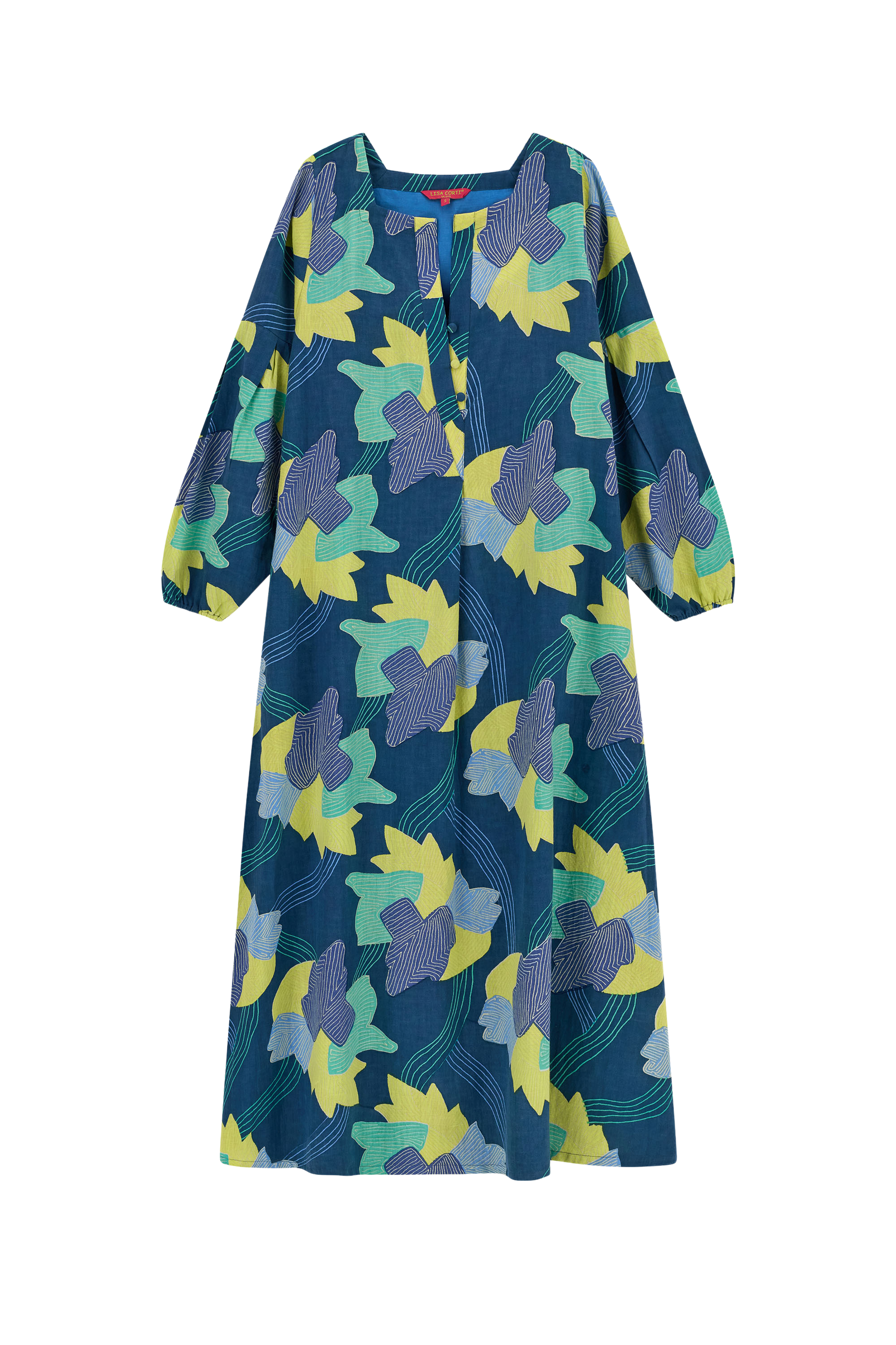 DRESSES/JUMPSUITS Khubani Dress in Akira Dark Teal Lisa Corti