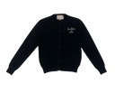 SWEATERS "La Dolce Vita" Cardigan in Black Lingua Franca NYC