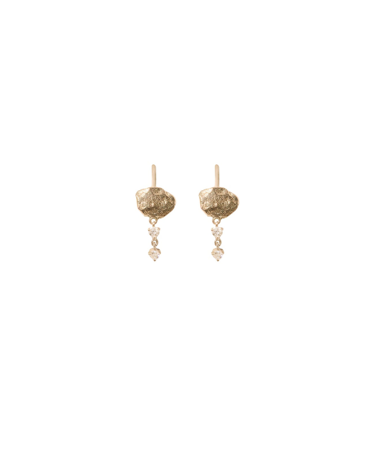 JEWELRY Marla #1 Earrings in Yellow Gold Pascale Monvoisin