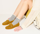 SHOES Celeste Loafer in Bog Suede Freda Salvador