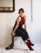 ACCESSORIES Tango Socks in Red Atelier St Eustache