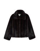 COATS/JACKET Elis Coat in Shaved Noir Mink Apparis