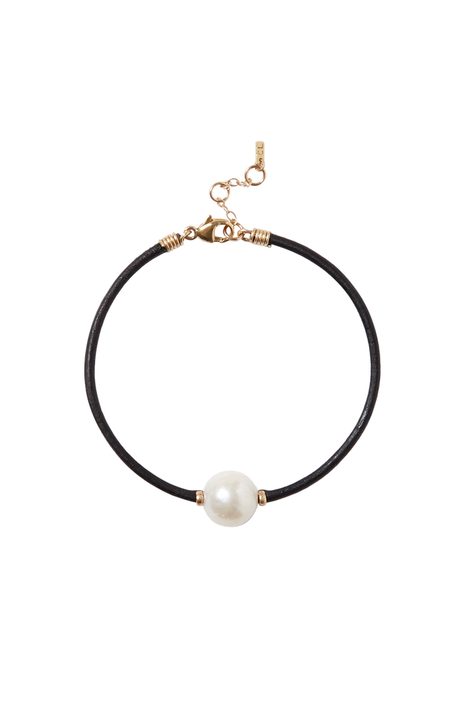JEWELRY Pearl Leather Bracelet Chan Luu